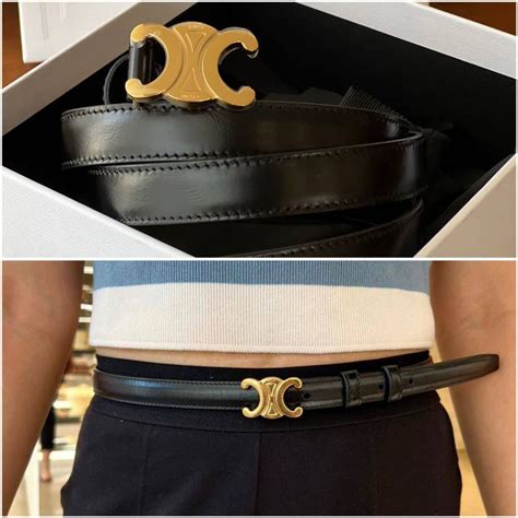 celine belted wrap blue black|Celine belt prices.